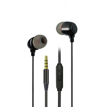 ecaudio 入耳式耳機麥克風 黑色 gt-5110
