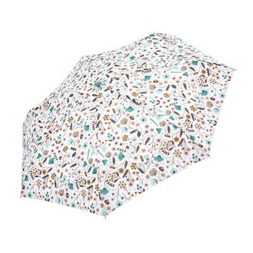 RAINSTORY沁綻花漾抗UV手開迷你口袋傘