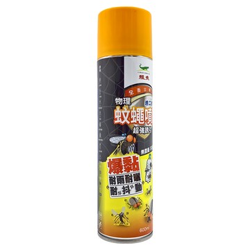鱷魚 蚊蠅噴膠  600ml  1瓶