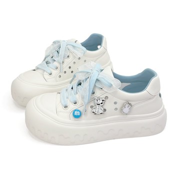 Obed 糖霜樂園機能輕量真皮厚底餅乾鞋休閒涼鞋