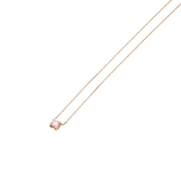 Cartier 卡地亞 18K玫瑰金 單鑽 C de Cartier 項鍊 N7411200 【二手名牌BRAND OFF】