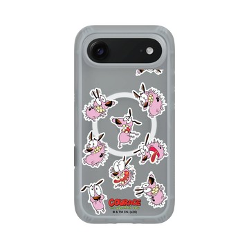iPhone Air AirX 流變灰 - Courage the Cowardly Dog膽小狗英雄 - 驚嚇表情包