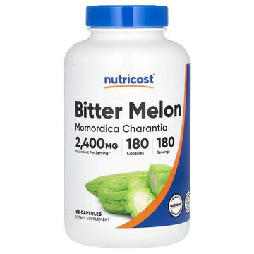Nutricost, 苦瓜，2400 毫克，180 粒膠囊