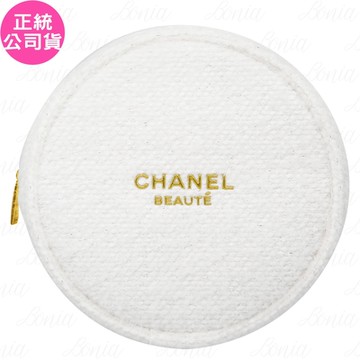 CHANEL 香奈兒 雪白化妝包(公司貨)