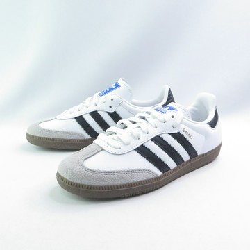 ADIDAS SAMBA OG B75806 德訓鞋 經典鞋款 男女 休閒鞋 復古 麂皮 白/黑【iSport 愛運動】