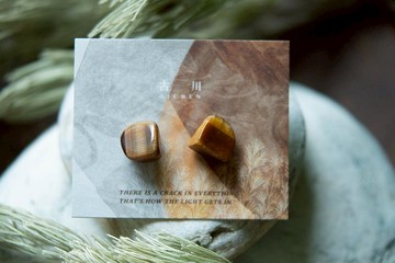 CRACK | 礦物系耳環 |  EARRINGS