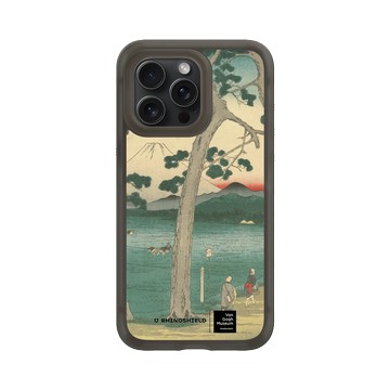 iPhone 15 Pro Max AirX 本質黑 - Van Gogh Museum - 東海道左側的富士山 - 歌川廣重