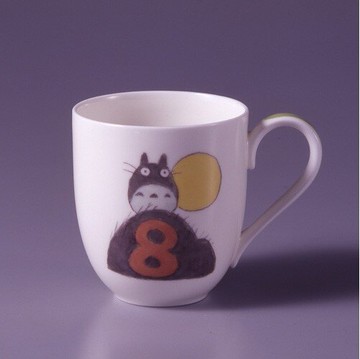 真愛日本 宮崎駿 吉卜力 日本Donguri限定 陶瓷月份杯 龍貓 8月 馬克杯 陶瓷杯 水杯 杯子 杯 4975946204194