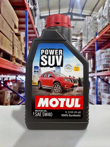 『油工廠』MOTUL POWER SUV 5W40 全合成 汽油 柴油 機油 SP C3 1L