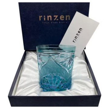 日本京都下鴨神社rinzen琉璃杯東京切子玻璃杯威士忌杯