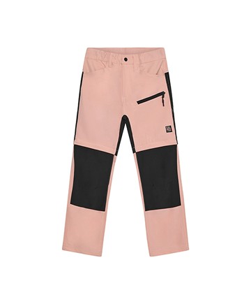 素面粉色快乾長褲(褲管可拆)122cm