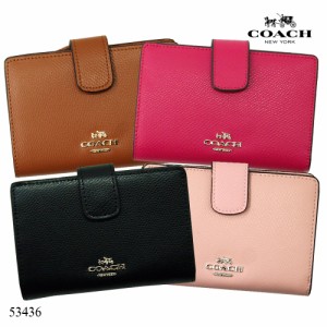 【未使用】COACH 折りたたみ財布 ピンク