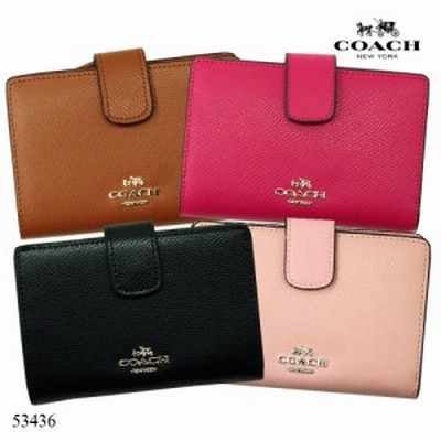 コーチ COACH 二つ折り財布 F53562 ラグジュアリー シグネチャー PVC ...