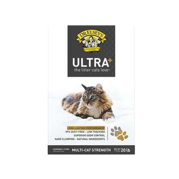 礦砂 艾爾博士Ultra+(達爾思)強力除臭長效貓砂20LB-藍標進化版