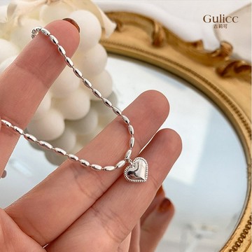 【Gulicc】古莉可 手鍊 韓版Y2K愛心吊墜手鍊
