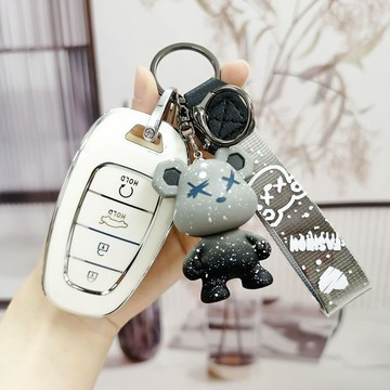現代 Tucson L 鑰匙套 第五代 Tucson special 鑰匙殼 油電闆 ix35 汽車鑰匙保護 現代鑰匙殼