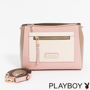 PLAYBOY - 斜背包  Rêver系列 - 粉色