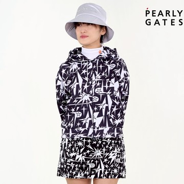 【ṔEARLY GATES】女款深藍色吉薩星圖案高保溫柔軟多場合搭配外套 JLU62072