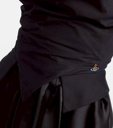 Vivienne Westwood Ginnie draped cotton bustier