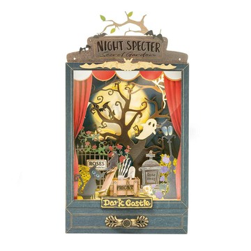 《Robotime》木製 DIY 祕密花園 劇場組裝小屋 荊棘古堡 DS023 東喬精品百貨