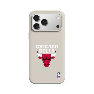 iPhone 17 Pro Max SolidX 貝殼灰 - NBA - Logo-芝加哥公牛 Chicago Bulls - Light