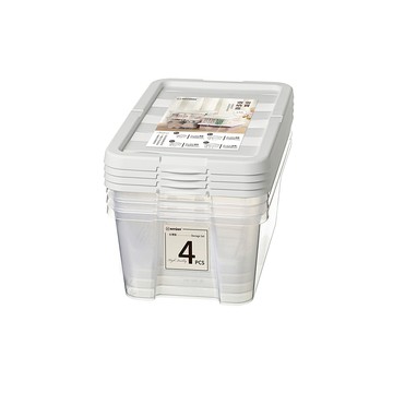 雪寶6L收納盒(4入)