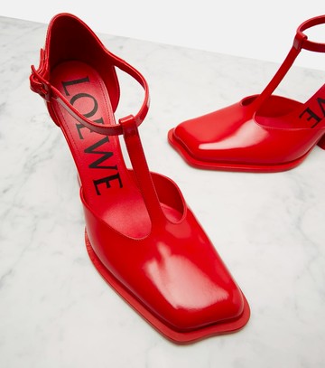 Loewe Onda 90 leather pumps