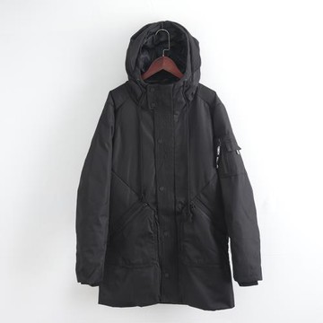 蒙系列 冬裝新款 羽絨服男士連帽時尚百搭白鴨絨休閑外套紳士