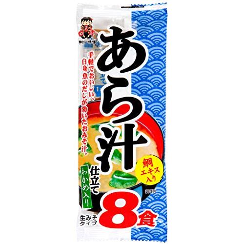 神州一 即席生みそ汁 あら汁仕立て8食 128g×12個