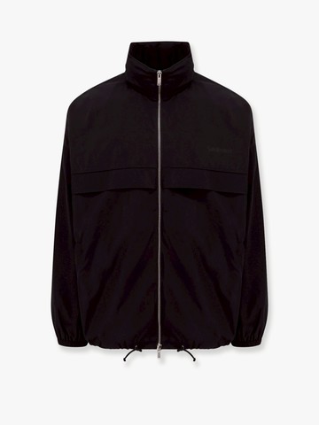 Nylon jacket with logo on the front - SAINT LAURENT - gender_Man