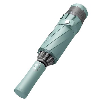 大傘面防回彈安全自動開收傘  綠色