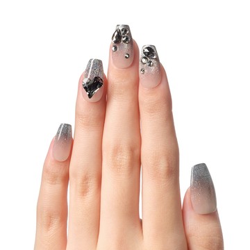 Dashing Diva/P 頂級璀燦美甲片-靜謐裸粉 MDU5F006CG