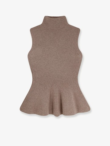 Ribbed wool and cashmere top - ROHE - gender_Woman
