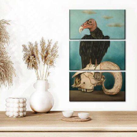 Canvas Prints Art Poster Modern Pieces Wall Picture Just Bones Painting Painting Artwork Framed Home Decoration Bedroom Living Room Stretched and Fr