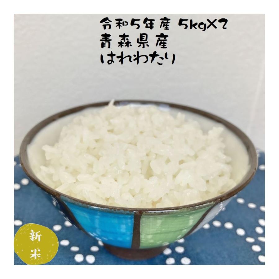 米 お米 新米 10kg はれわたり (5kg×2) 青森県産 令和5年産