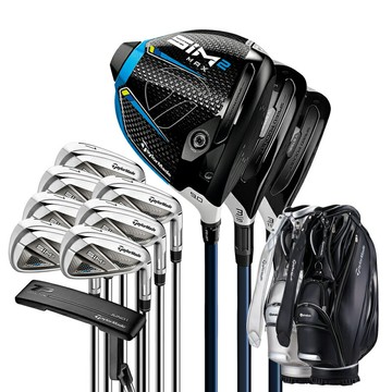 Taylormade泰勒梅高爾夫球桿套桿男SIM2 MAX初中級高容錯球桿