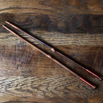 手工制竹筷子銅線纏 出口日本 家用簡約便攜天然日式筷子