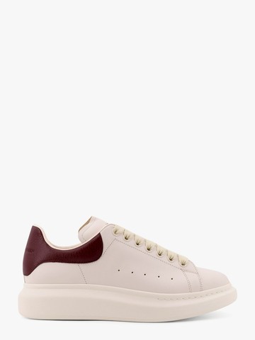 Oversize leather sneakers with back contrasting patch - ALEXANDER MCQUEEN - gender_Man