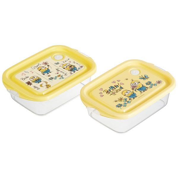 ミニオンズ 怪盗グルー 弁当箱 / シールボックス 500ml 2個入 ミニオン 