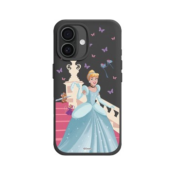 iPhone 16 SolidX 黑 - 迪士尼-公主系列 Disney Princess - 迪士尼公主 - 灰姑娘