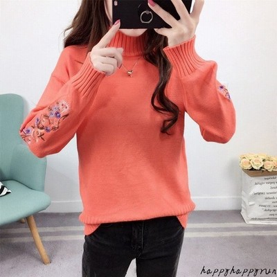セーター ニット タートルネック ハイネック トップス レディース 長袖 カジュアル かわいい おしゃれ きれいめ ホワイト オレンジ 冬服 あったか 通販 Lineポイント最大get Lineショッピング