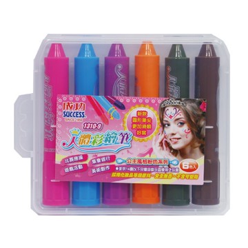 成功 1310-9 人體彩繪筆(公主色)【APP滿額下單10%點數(單一帳號最高1000點)】4/30止