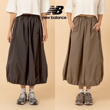 【New Balance】NB SDS 抽繩口袋長裙_女性_深灰/灰褐_WB61R11WABR/WB61R11WABQ