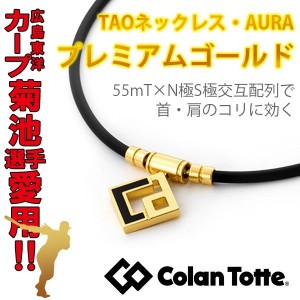 メンズ元値3万円！コラントッテTAOネックレスアウラGO M 43 菊池選手モデル