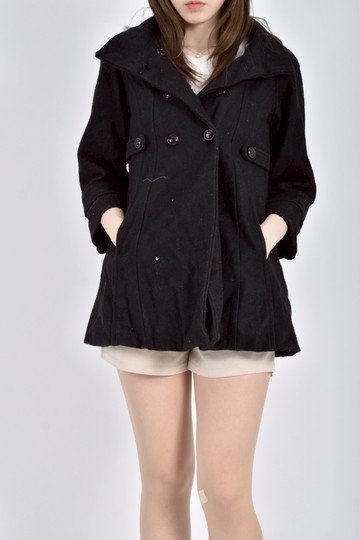 (S) beauty douturo棉質純棉長袖黑色外套