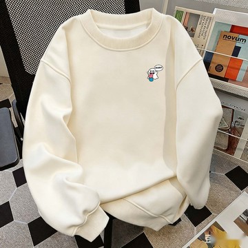 【鹿向南】衛衣 大學t 長袖上衣 潮流衣服 polo領衛衣 秋冬上衣 ins風