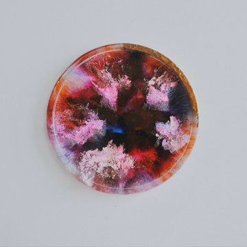 幻紫迷霧 樹脂渲染冷水盤