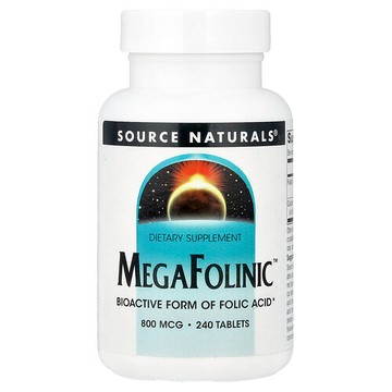 Source Naturals, MegaFolinic™，800 微克，240 片