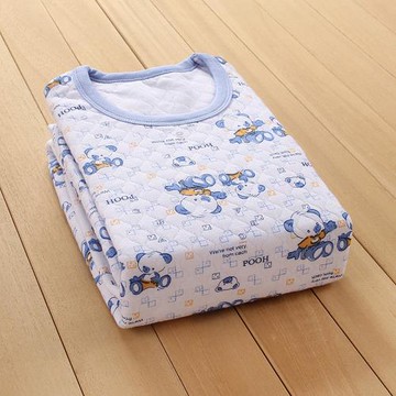 童裝男兒童內衣套裝純棉保暖青少年男童秋衣秋褲套裝男中大童睡衣