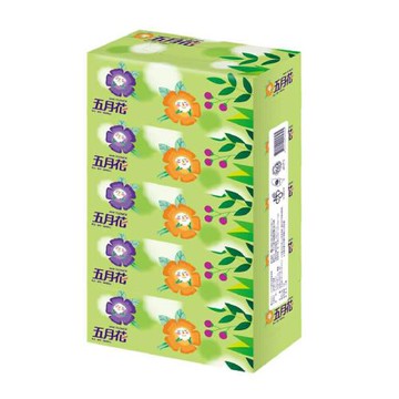 五月花親肌感盒裝面紙180抽x50盒